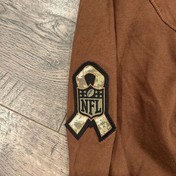 NFL Nike Brown Jets Hoodie - Picture 3 of 4